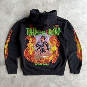Trippie Redd 2018 Tour Hoodie SIZE SMALL A LOVE LETTER TO YOU RARE Rap Merch